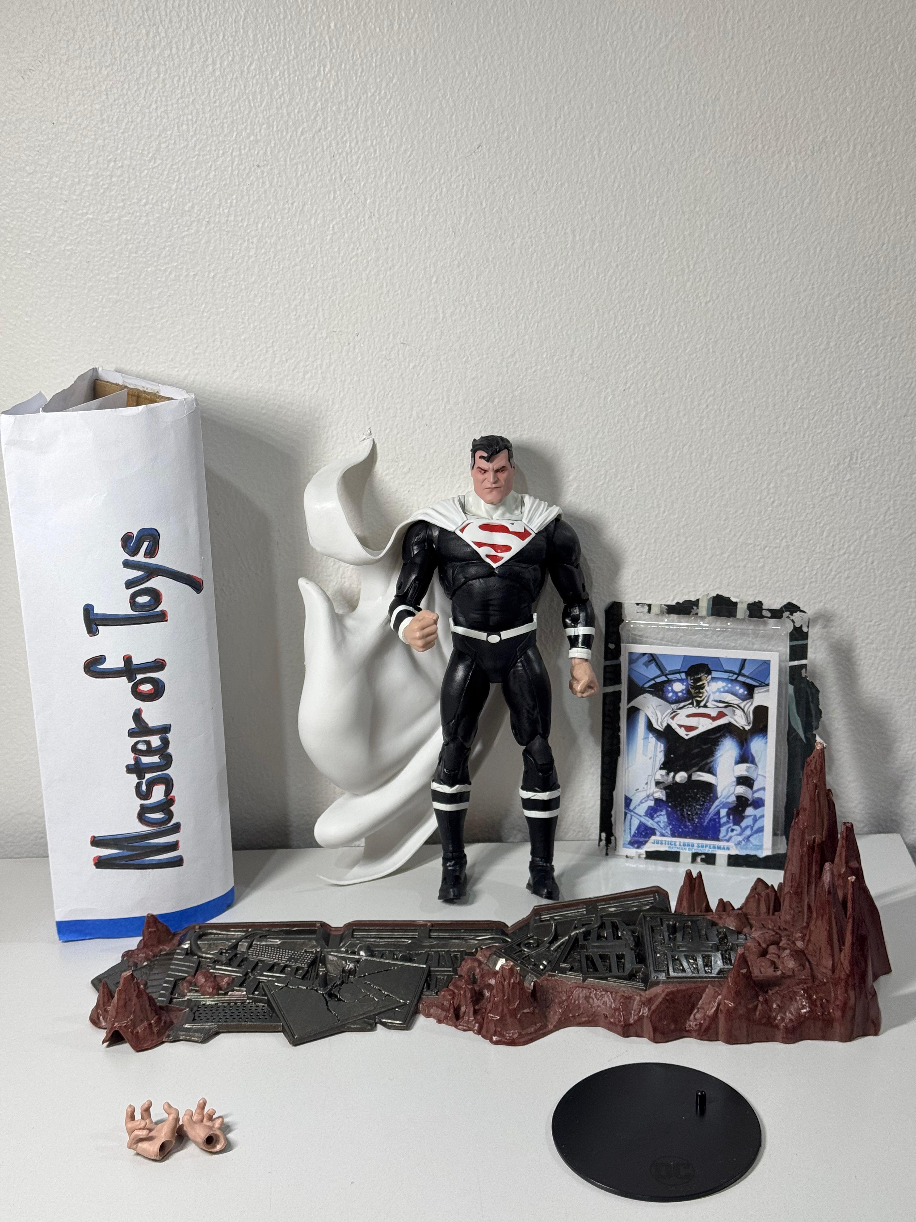 McFarlane DC Multiverse Justice Lord Superman (Batman Beyond 2.0) No Box - Ready Stock