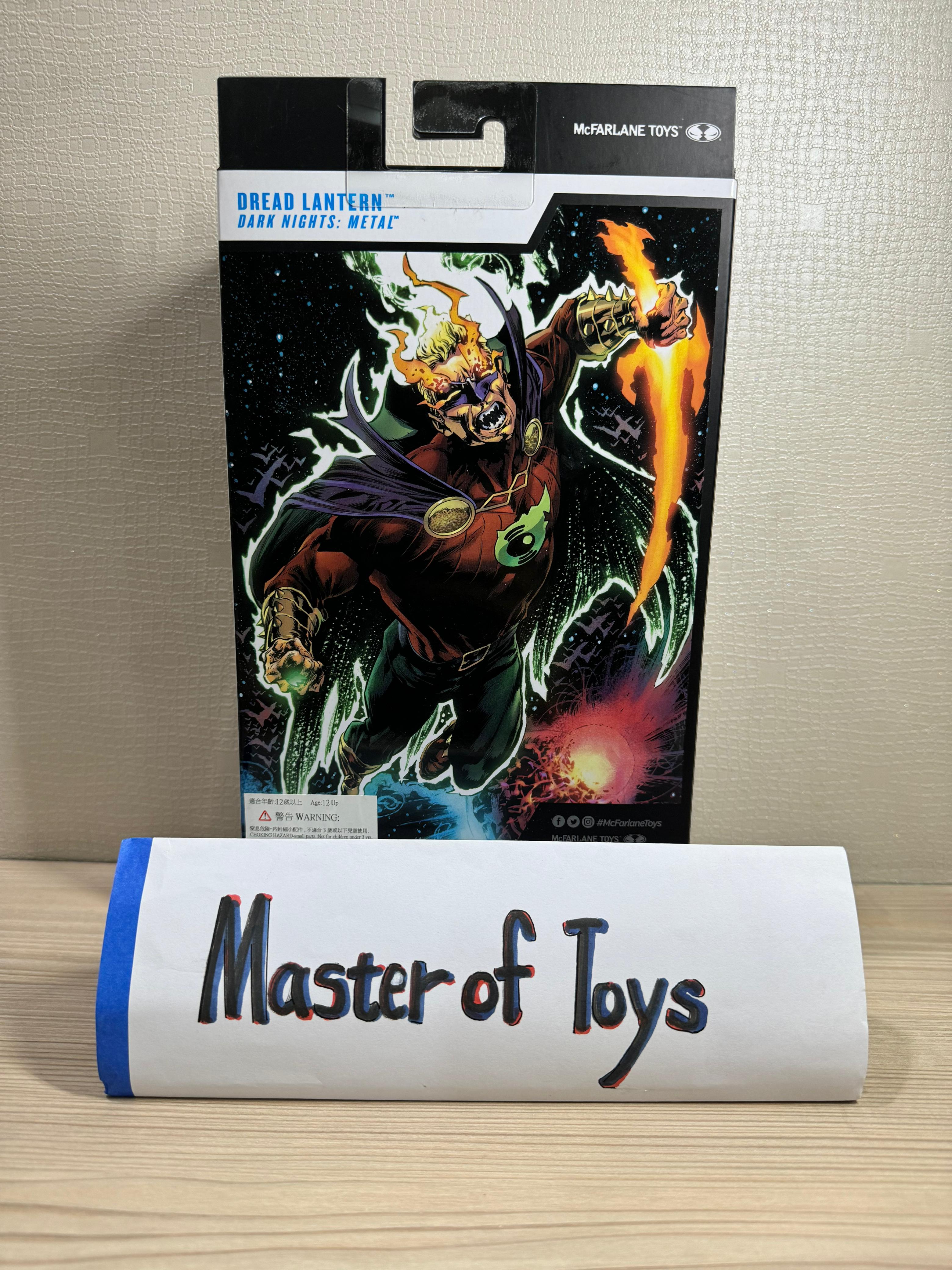 McFarlane DC Multiverse Dread Lantern Gold Label Collection - Ready Stock