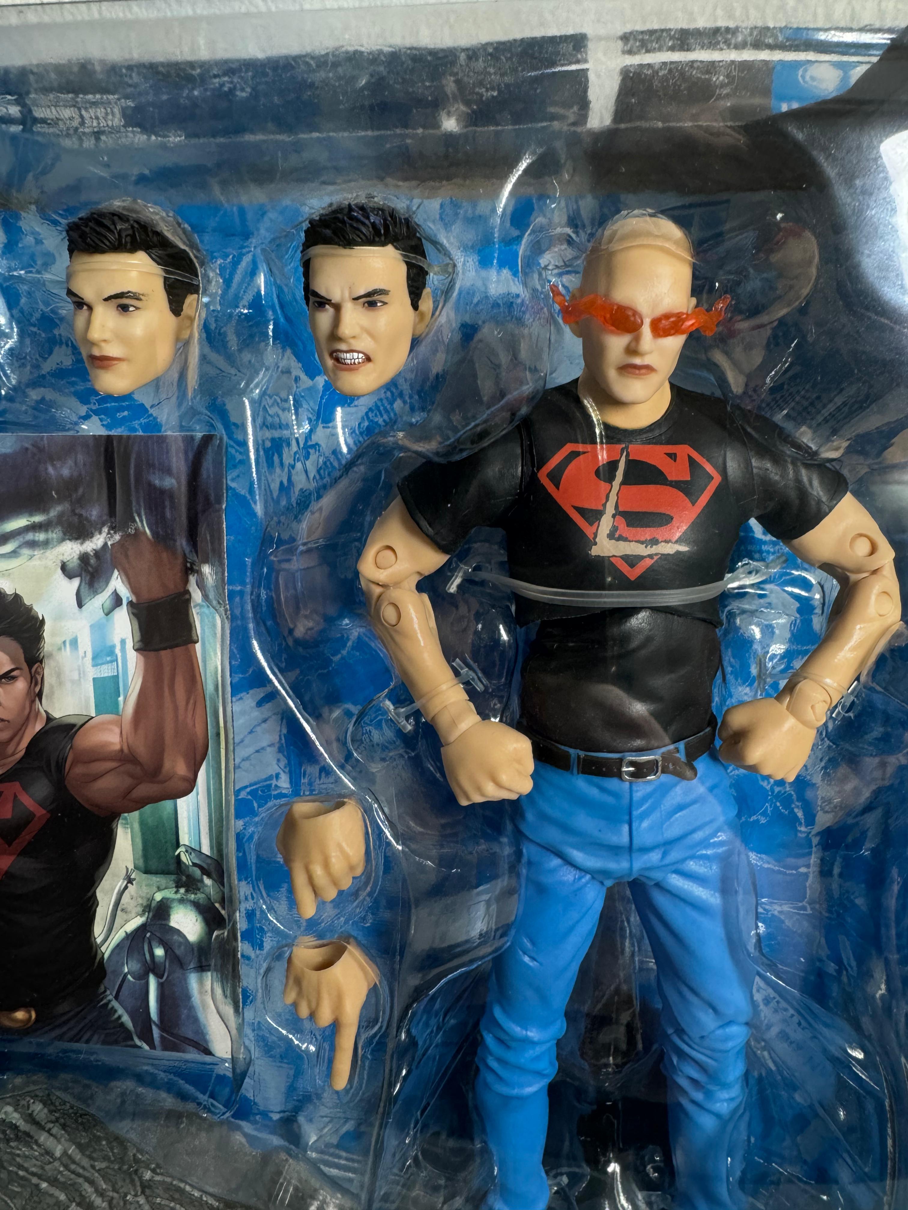 McFarlane Collector Edition DC Multiverse Conner Kent (Teen Titans) #15 Platinum Edition - Ready Stock
