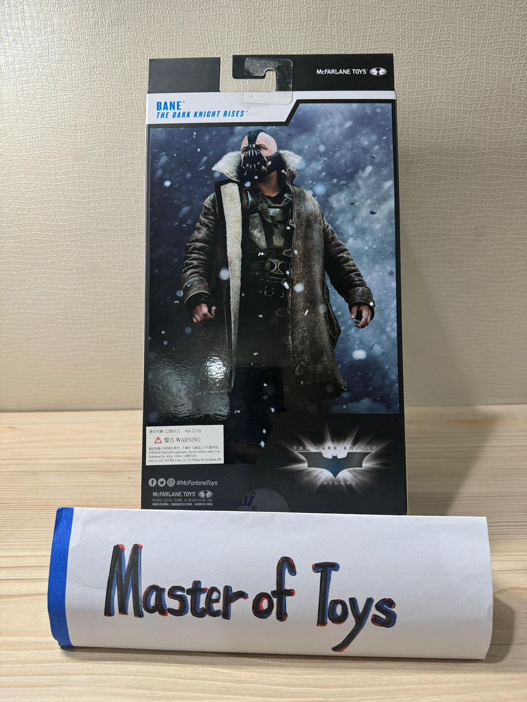McFarlane DC Multiverse Bane ( Trench Coat ) The Dark Knight Rises - Ready Stock