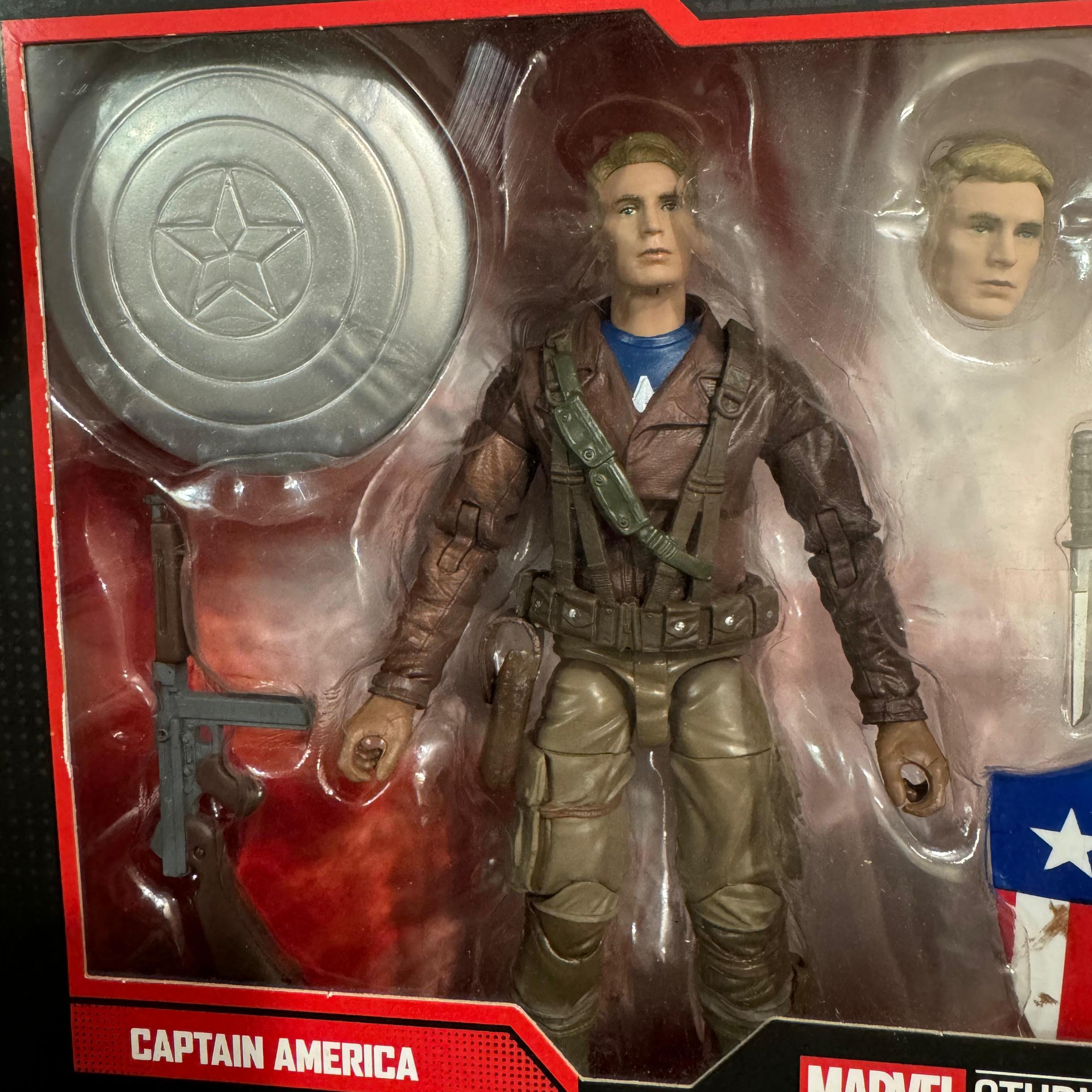 Hasbro Marvel Legends Series Marvel Studio Captain America The First Avenger Captain America & Peggy Carter - Ready Stock
