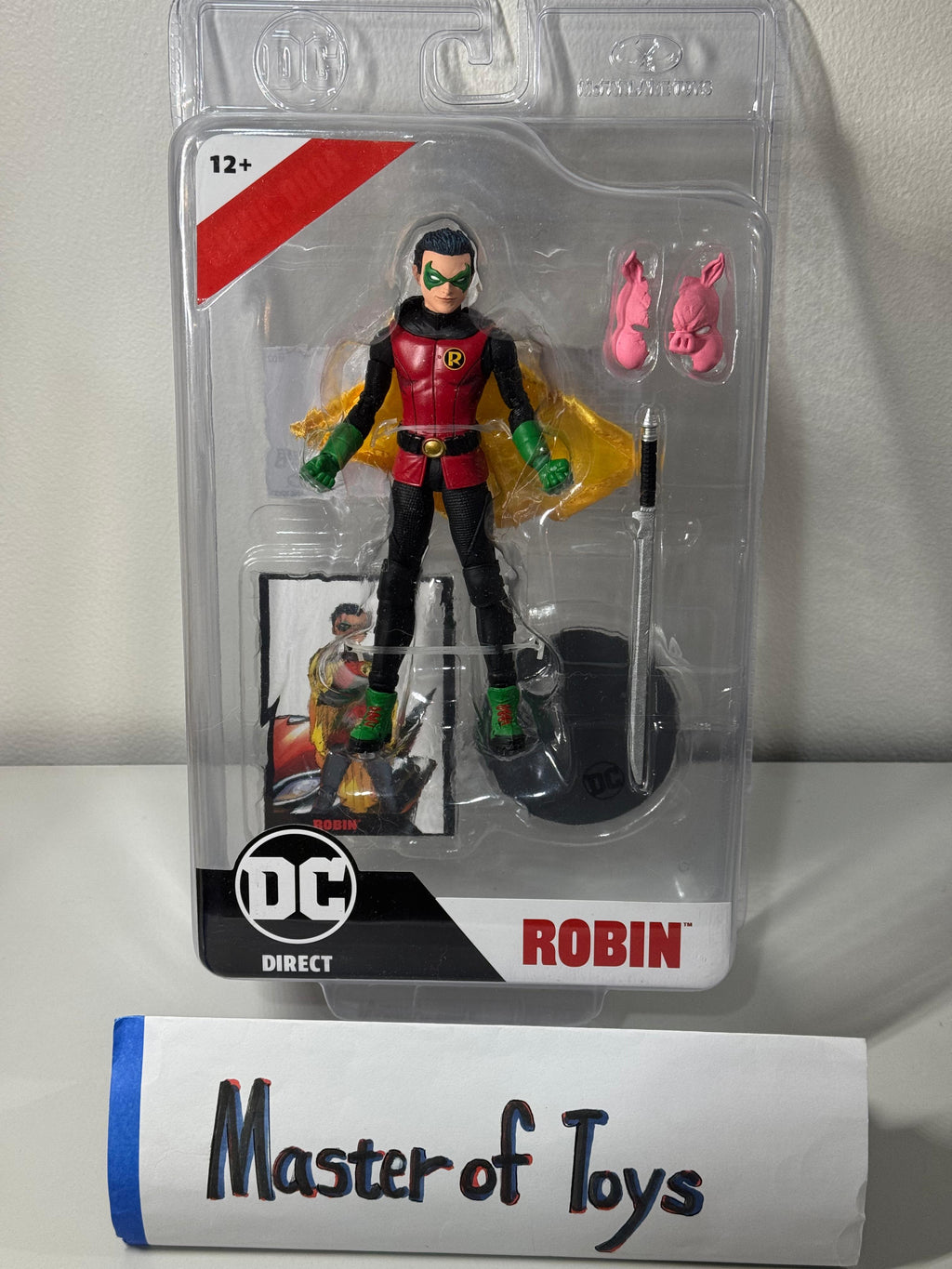 McFarlane DC Direct Robin (Batman & Robin) Without Comic Book - Ready Stock