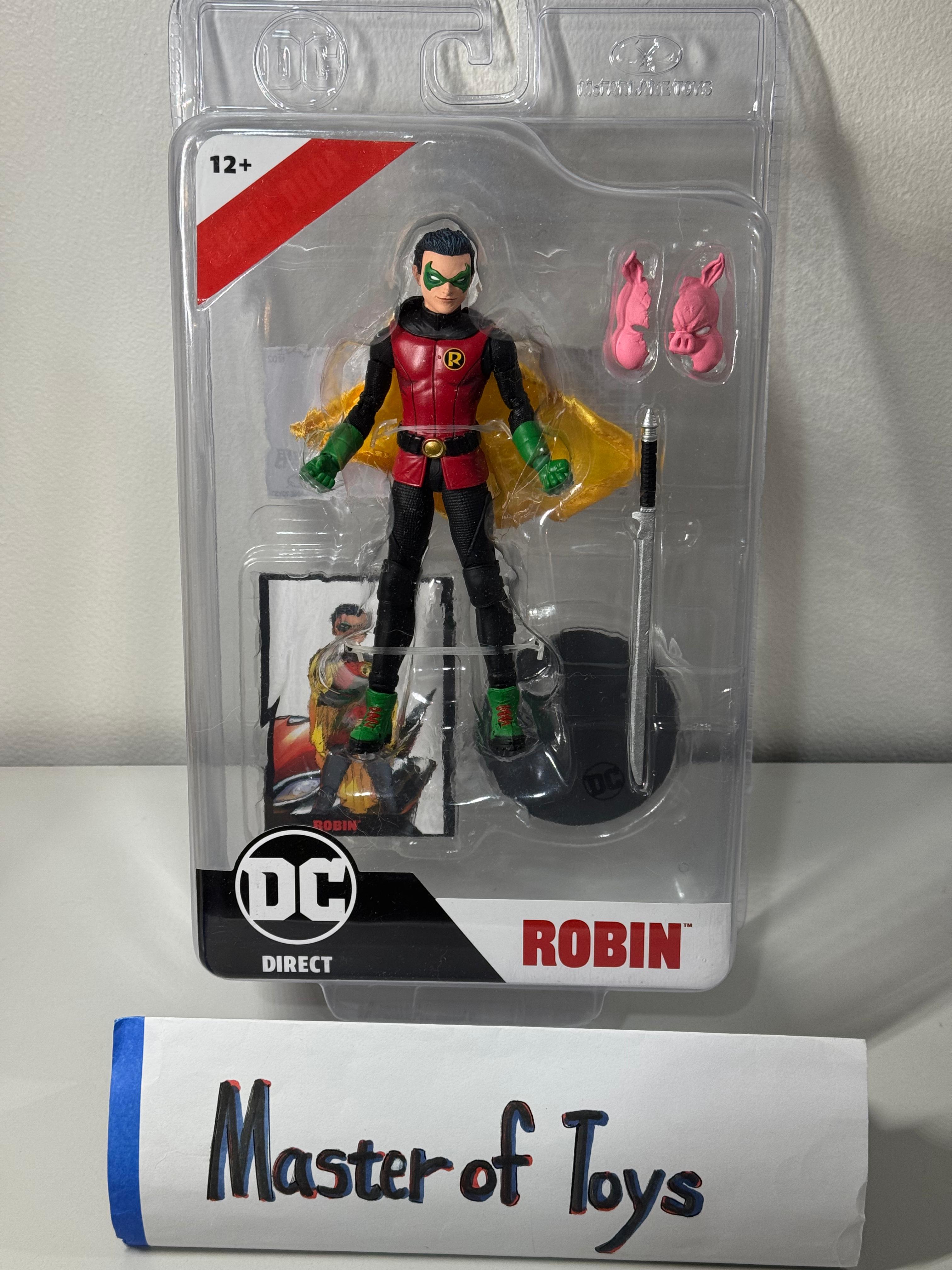 McFarlane DC Direct Robin (Batman & Robin) Without Comic Book - Ready Stock