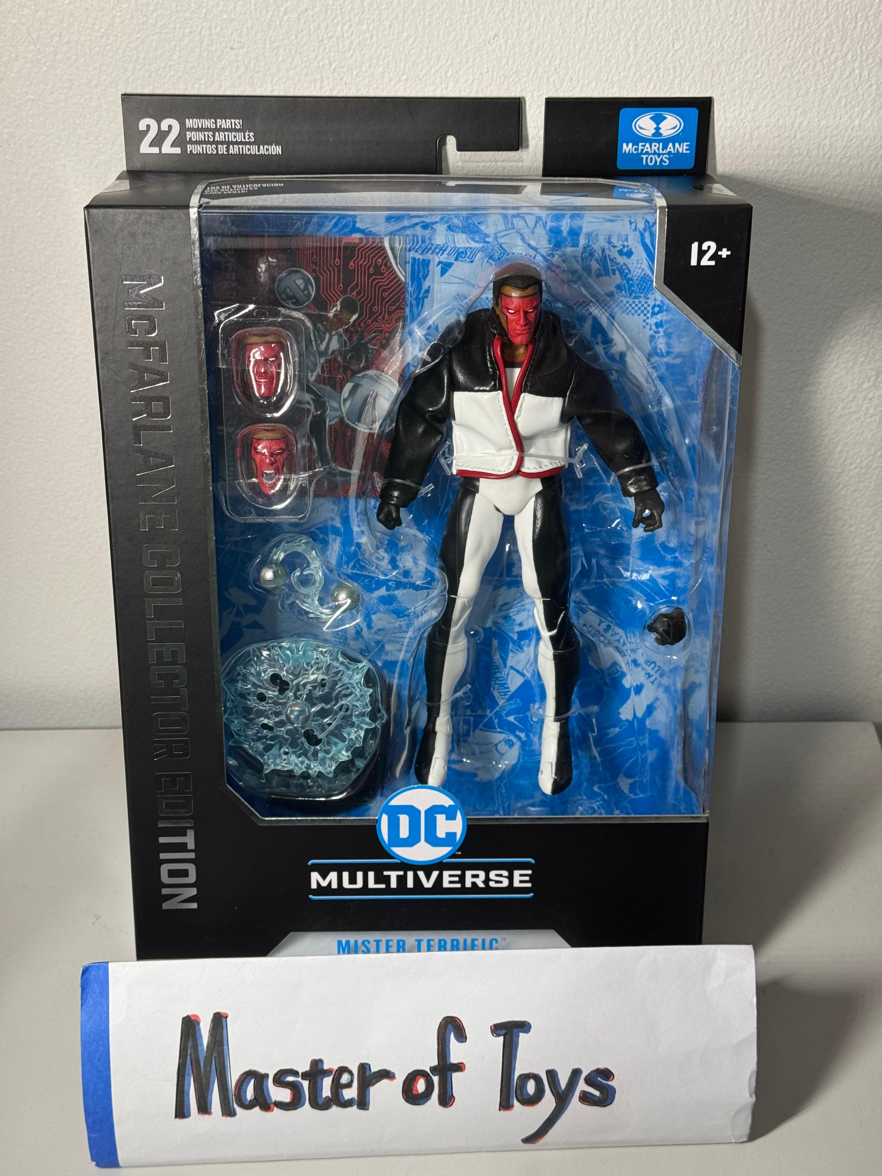 McFarlane Collector Edition DC Multiverse Mister Terrific ( JSA ) #27 - Ready Stock