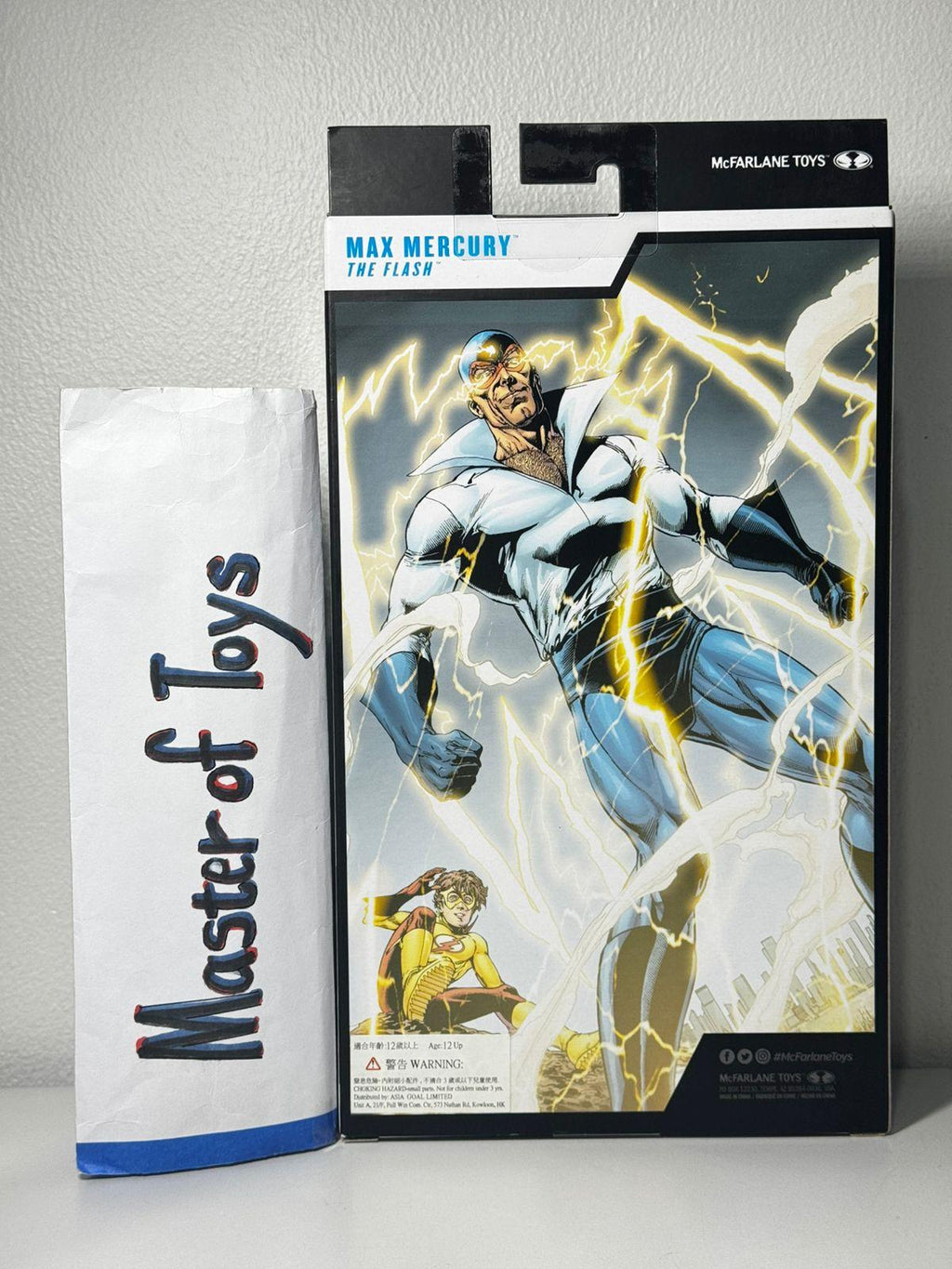 McFarlane DC Multiverse Max Mercury (The Flash) Gold Label - Ready Stock