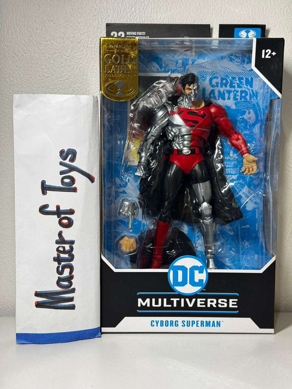 McFarlane DC Multiverse Cyborg Superman (Revenge of the Green Lanterns) Gold Label - Ready Stock