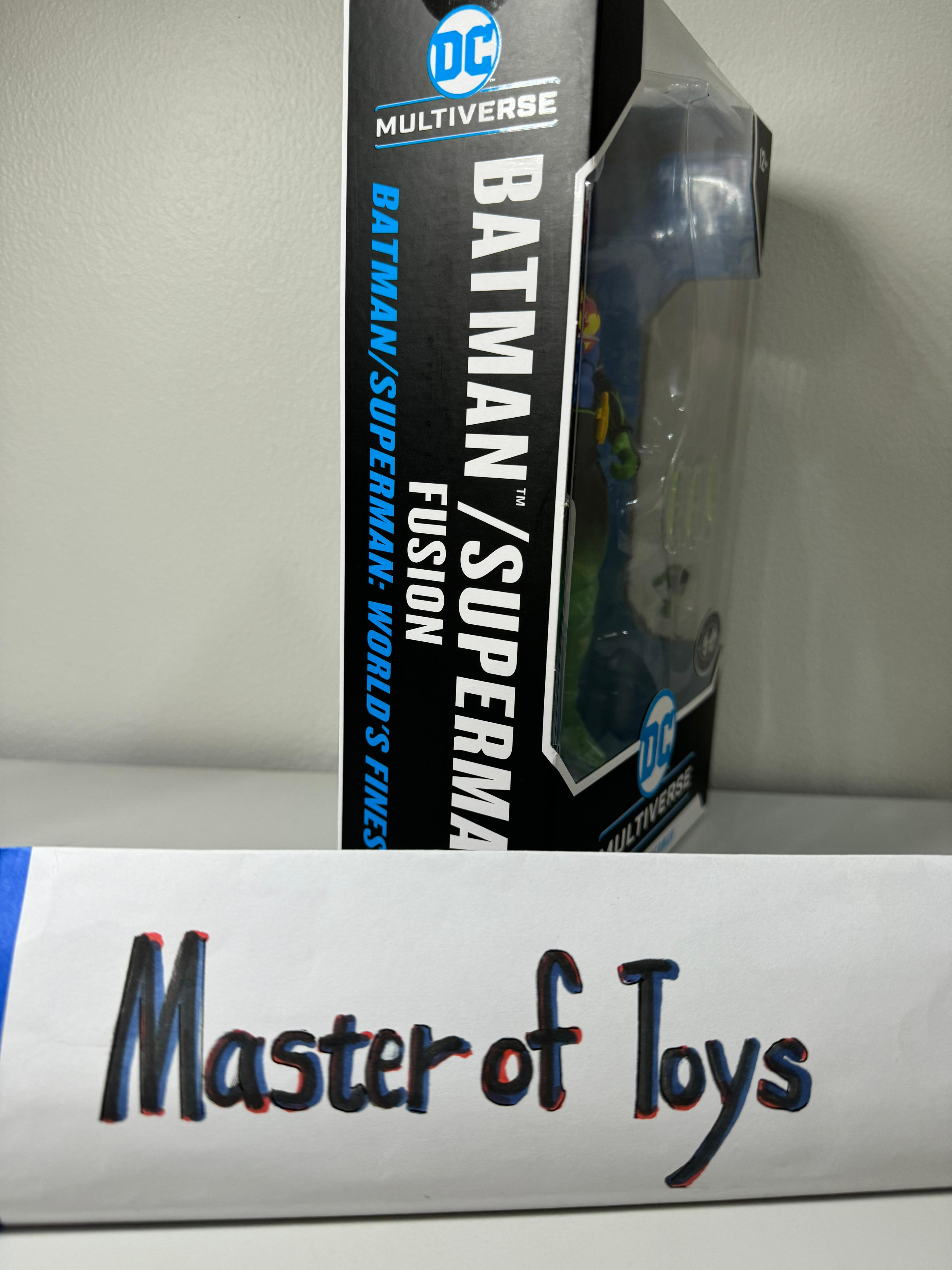 McFarlane DC Multiverse Batman / Superman Fusion (Batman / Superman: World's Finest) Platinum Edition - Ready Stock