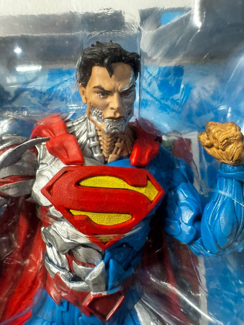 McFarlane DC Multiverse Cyborg Superman New 52 Platinum Edition - Ready Stock