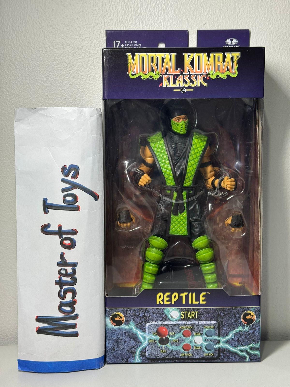 McFarlane Mortal Kombat Klassic Reptile Game Verse - Ready Stock