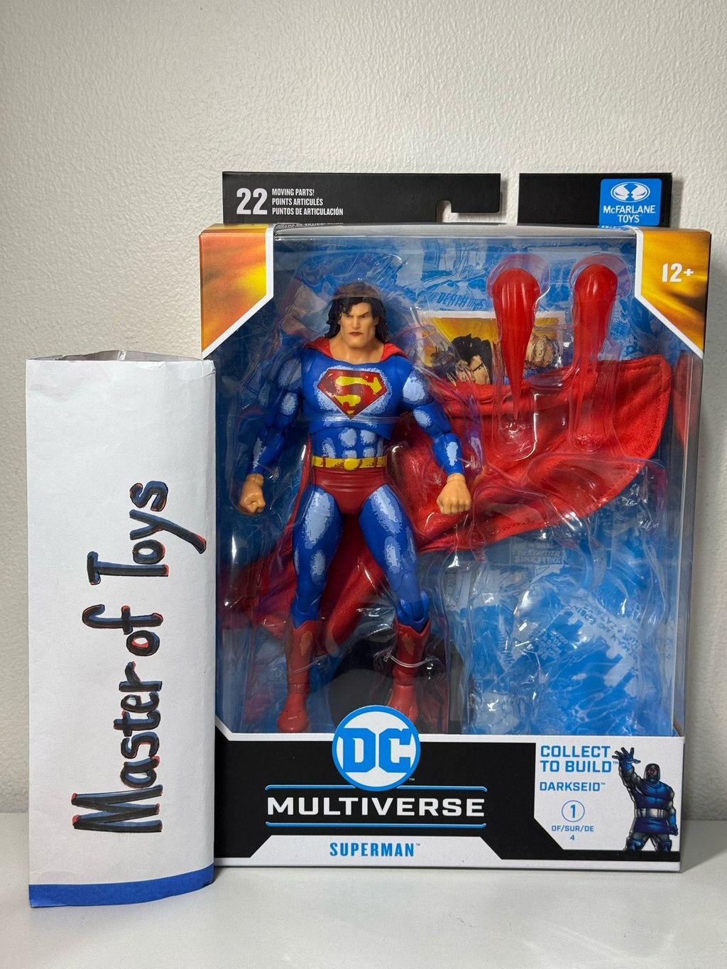 McFarlane DC Multiverse Superman (Justice League Task Force) NO CTB - Ready Stock