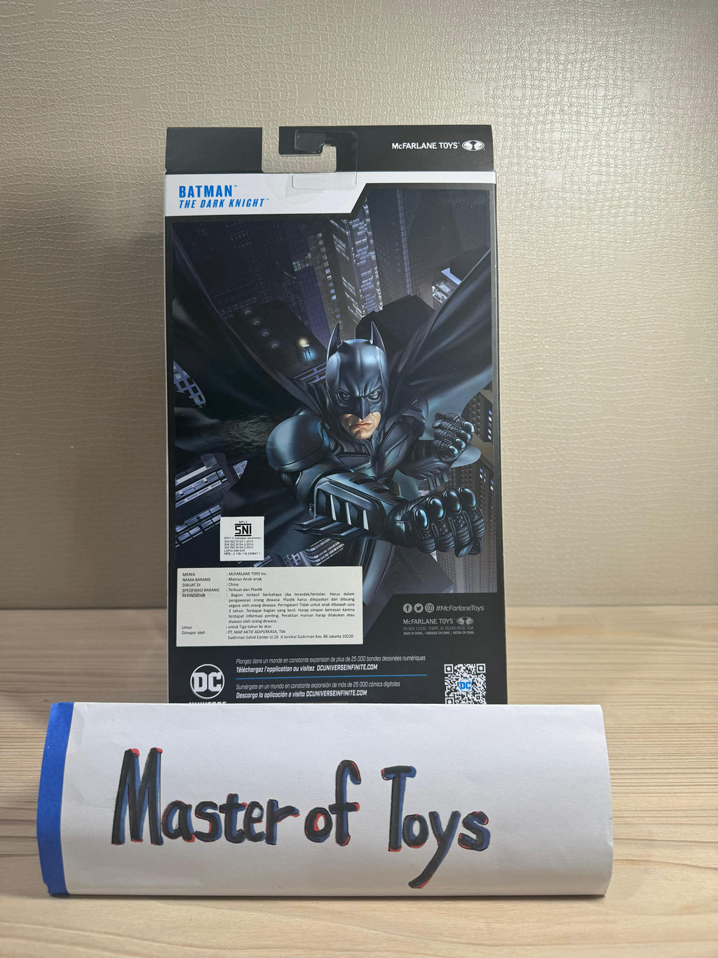 McFarlane DC Multiverse The Dark Knight Trilogy Batman ( Hong Kong Sky Dive ) The Dark Knight Platinum Edition - Ready Stock