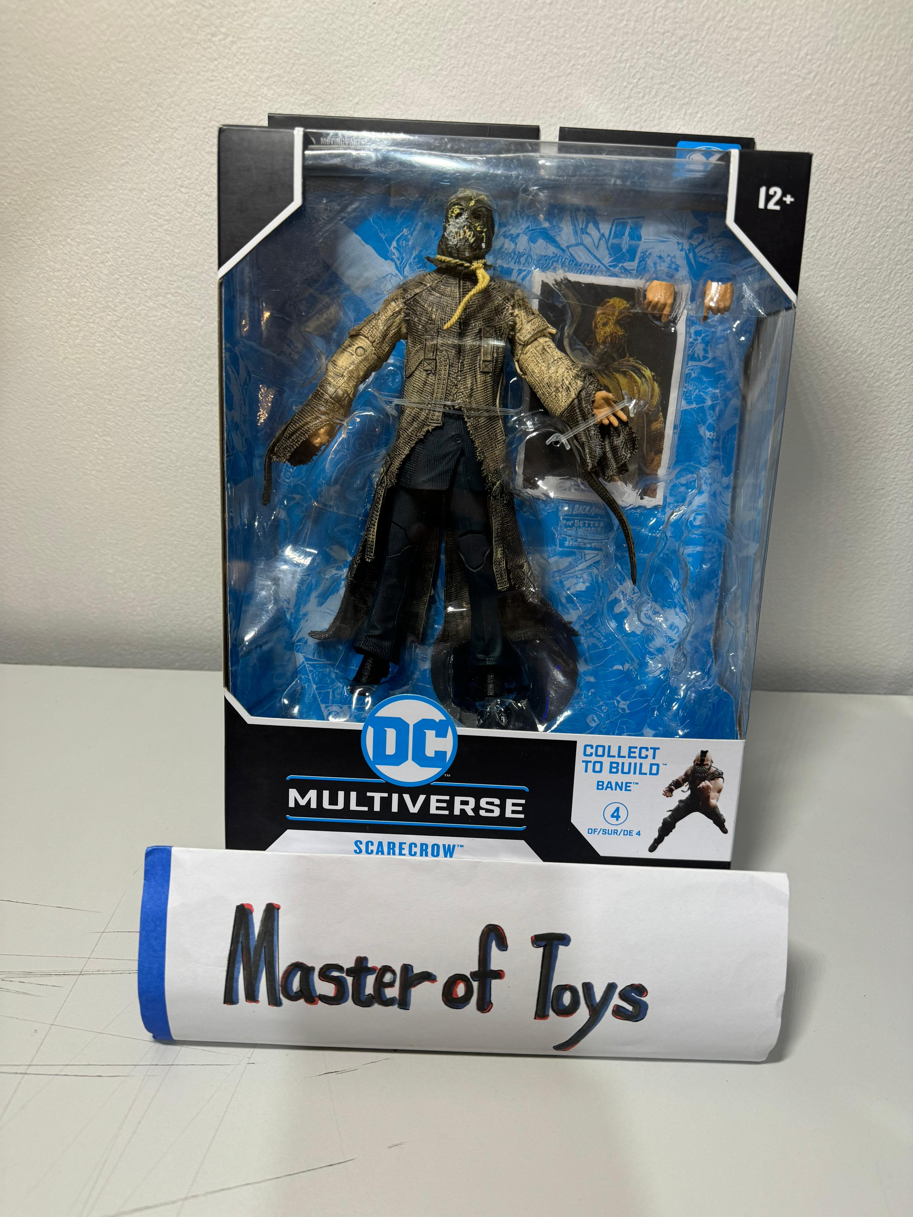 McFarlane DC Multiverse Scarecrow ( The Dark Knight Trilogy ) WITHOUT CTB  - Ready Stock