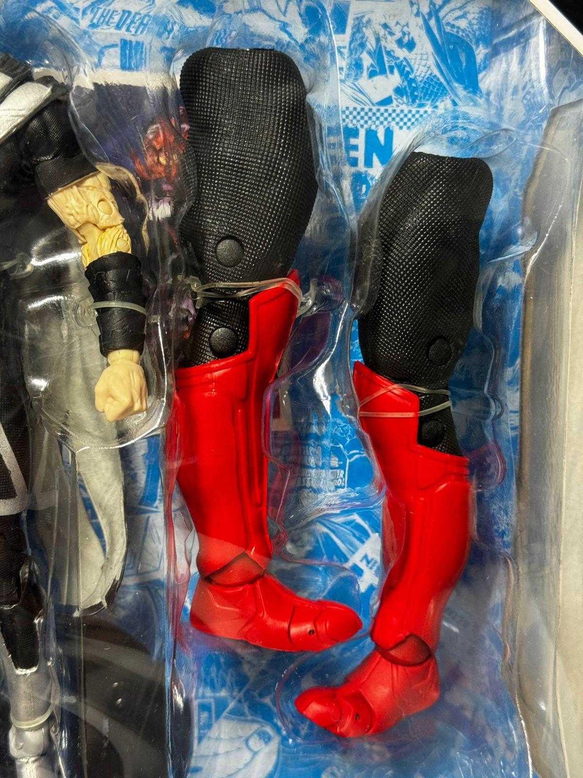 McFarlane DC Multiverse Black Lantern Superman (Blackest Night) With CTB Atrocitus - Ready Stock