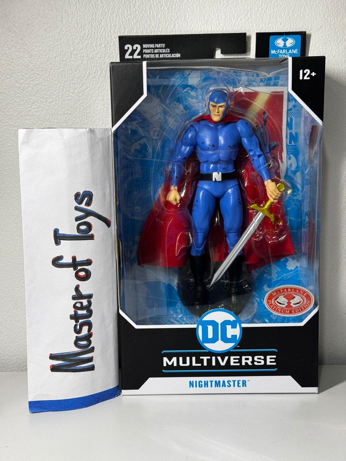 McFarlane DC Multiverse Nightmaster (Shadowpact) Red Platinum Edition - Ready Stock