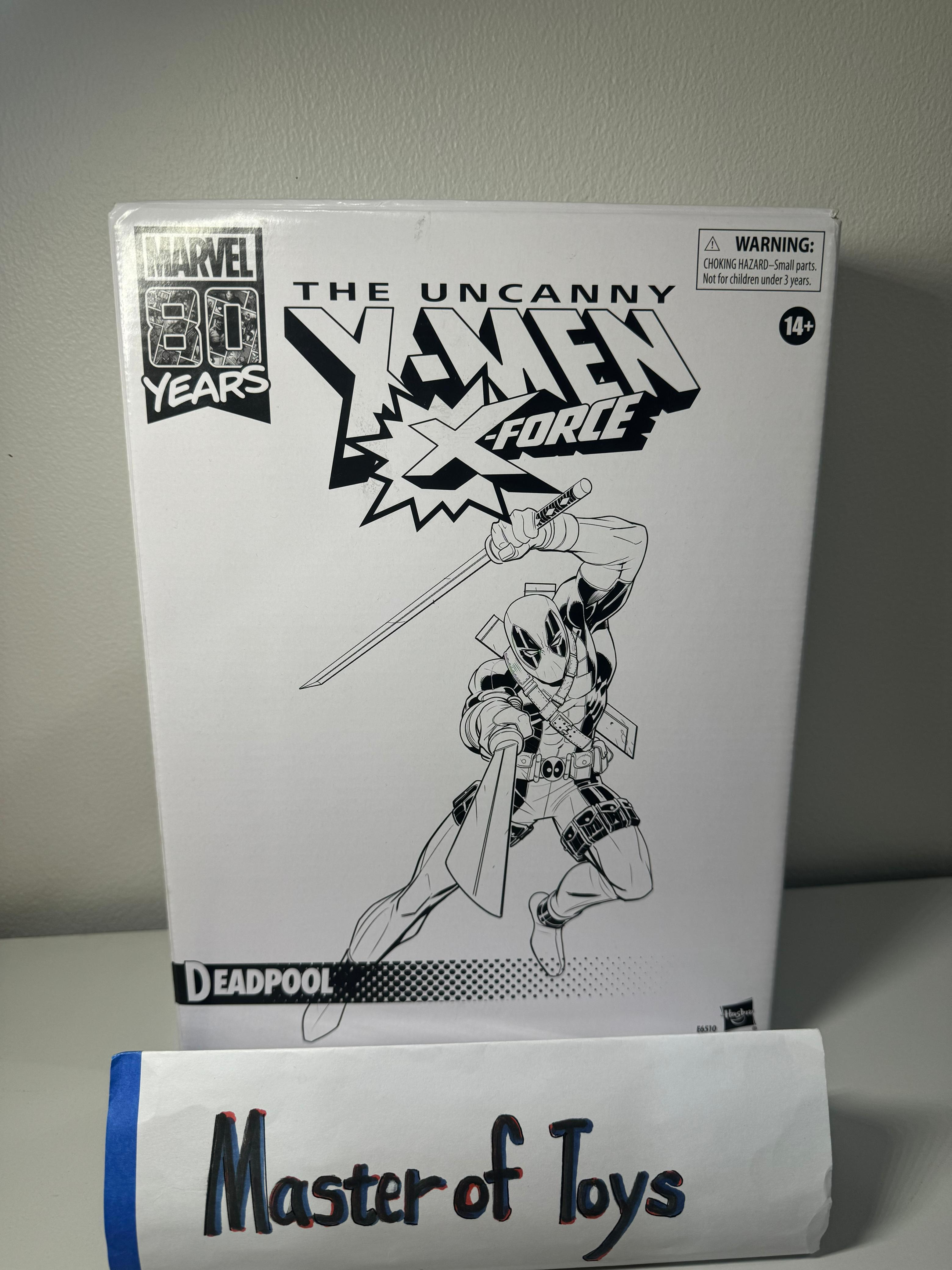 Hasbro Marvel 80 Years The Uncanny X-Force Deadpool Original Hasbro - Ready Stock