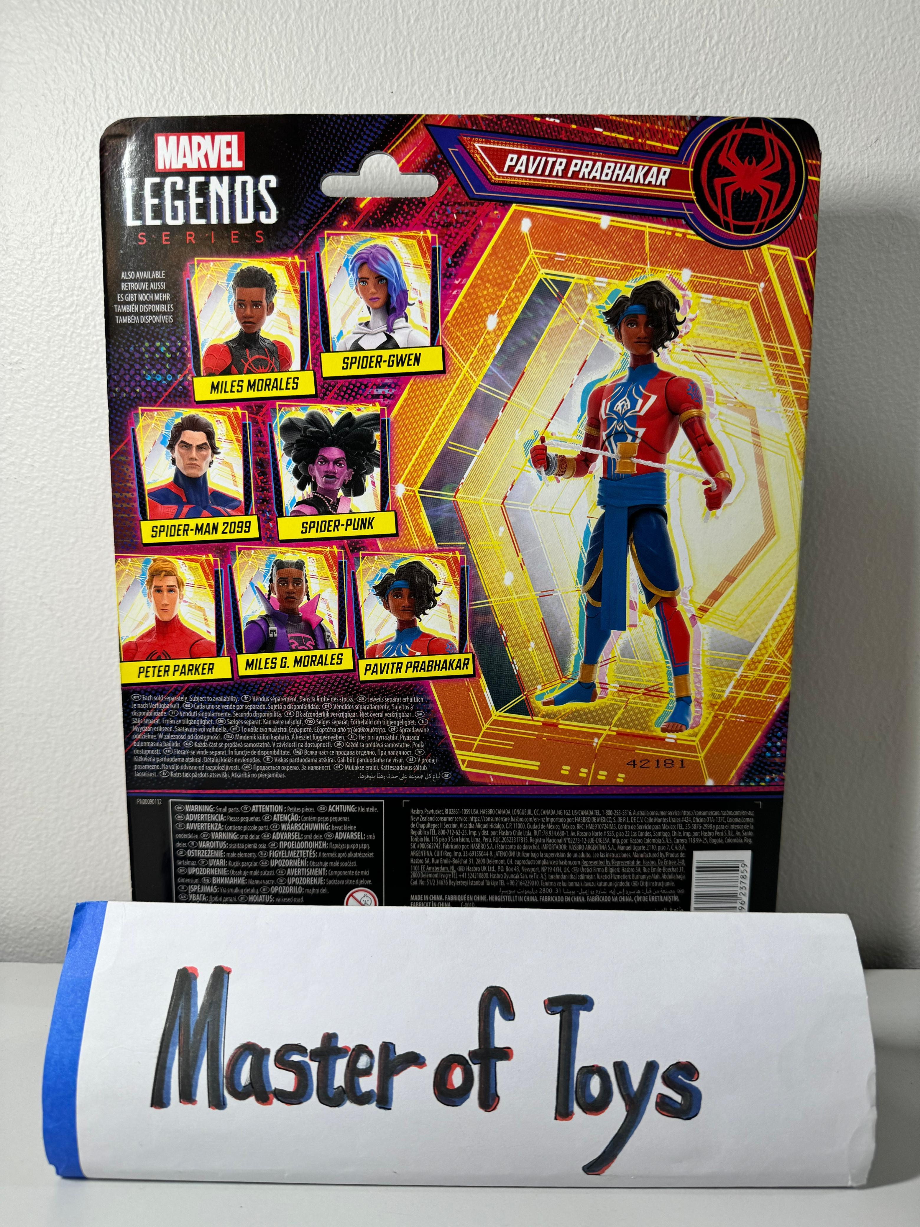 Hasbro Marvel Legends Pavitr Prabhakar - Ready Stock