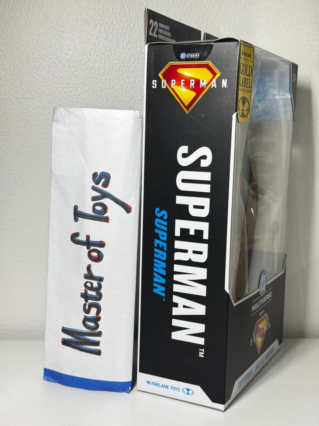 McFarlane DC Multiverse Superman Battle Damage (Superman) Gold Label - Ready Stock