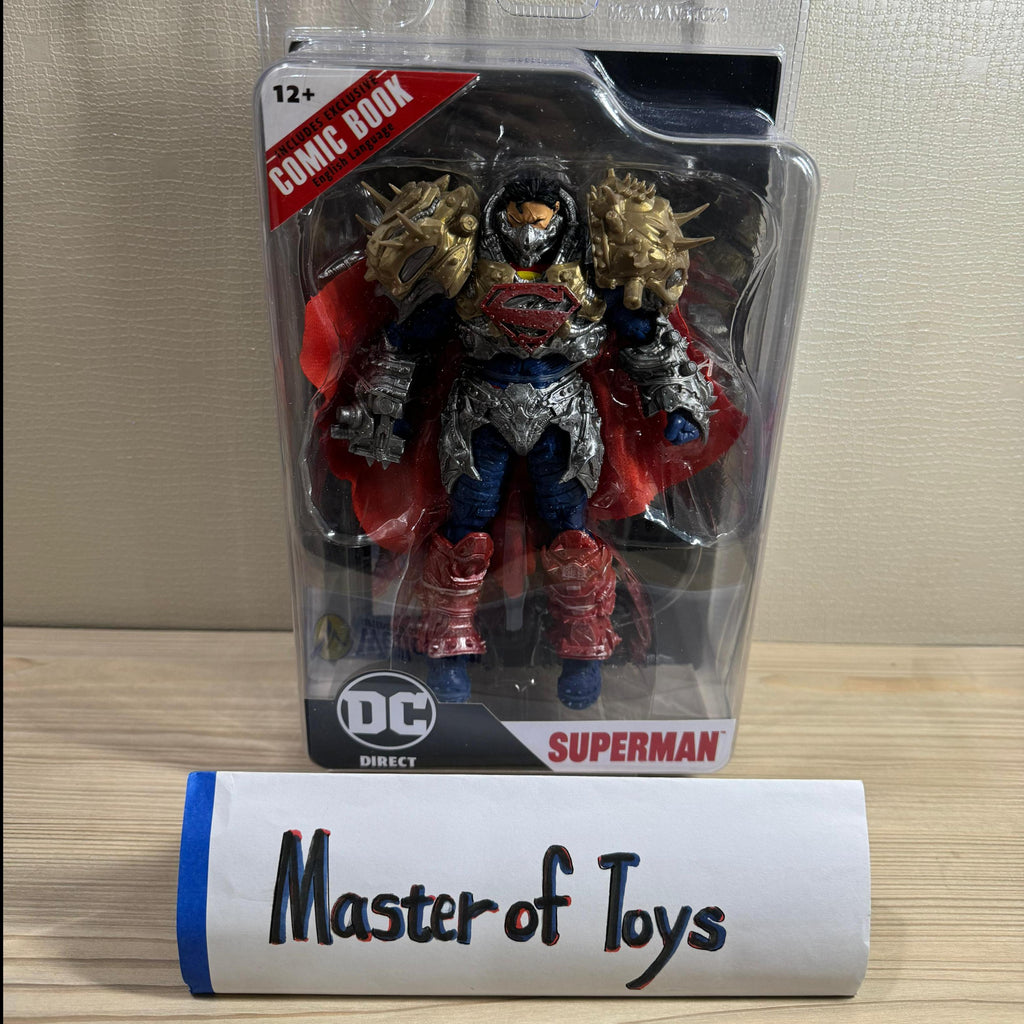 McFarlane DC Direct Page Punchers Superman Ghosts Of Krypton - Ready Stock