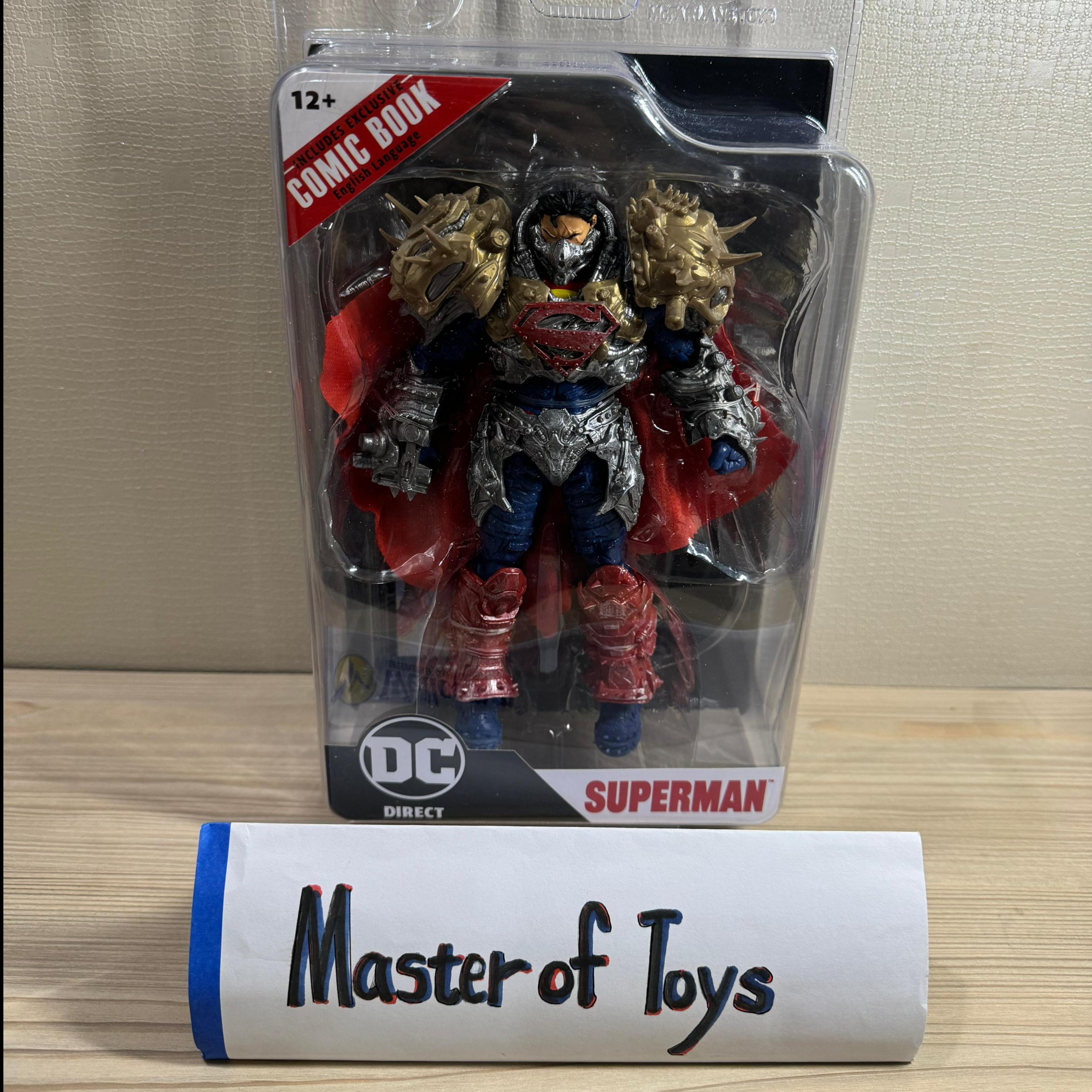 McFarlane DC Direct Page Punchers Superman Ghosts Of Krypton - Ready Stock