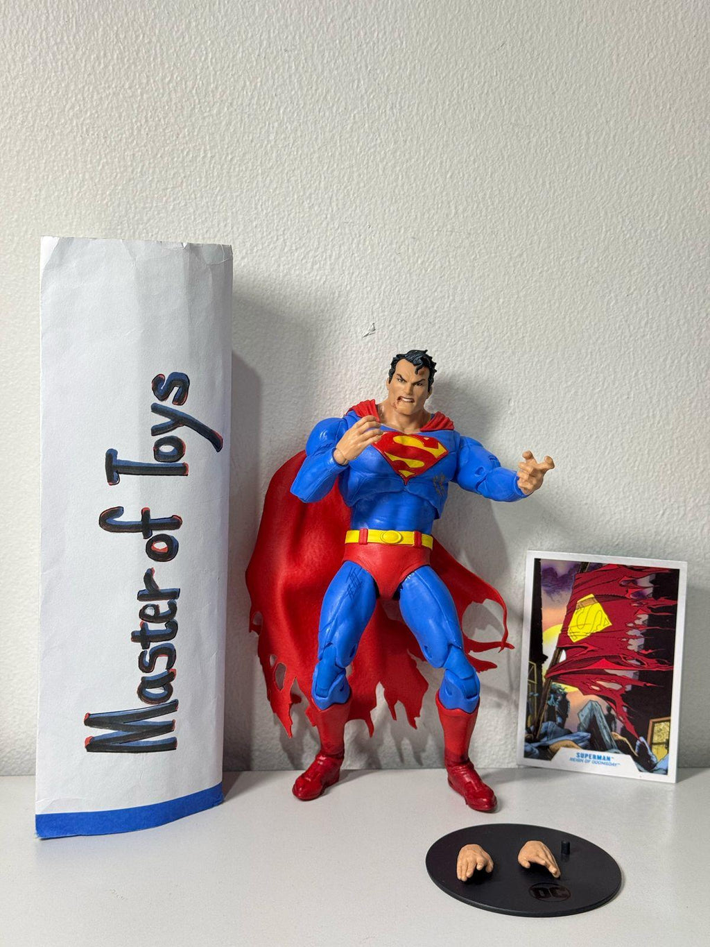 McFarlane DC Multiverse Superman (Reign of Doomsday) No Box - Ready Stock