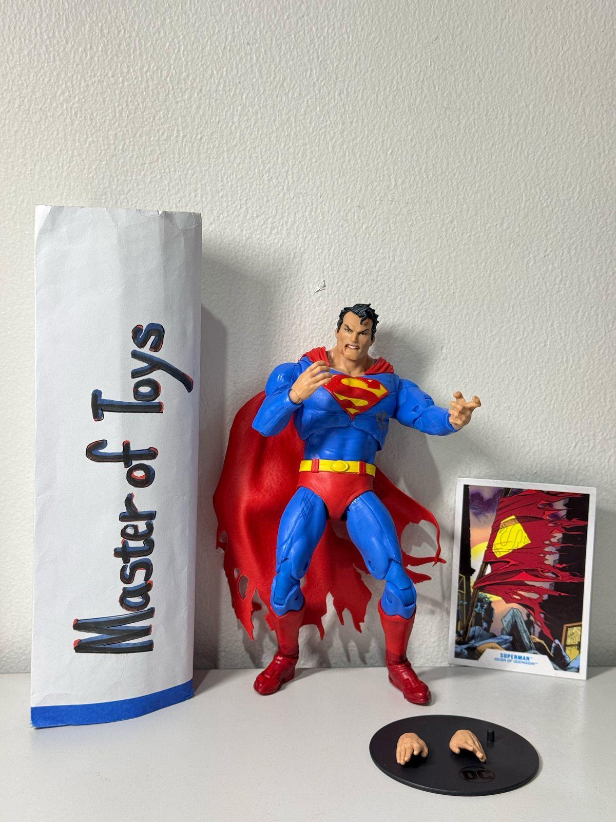 McFarlane DC Multiverse Superman (Reign of Doomsday) No Box - Ready Stock