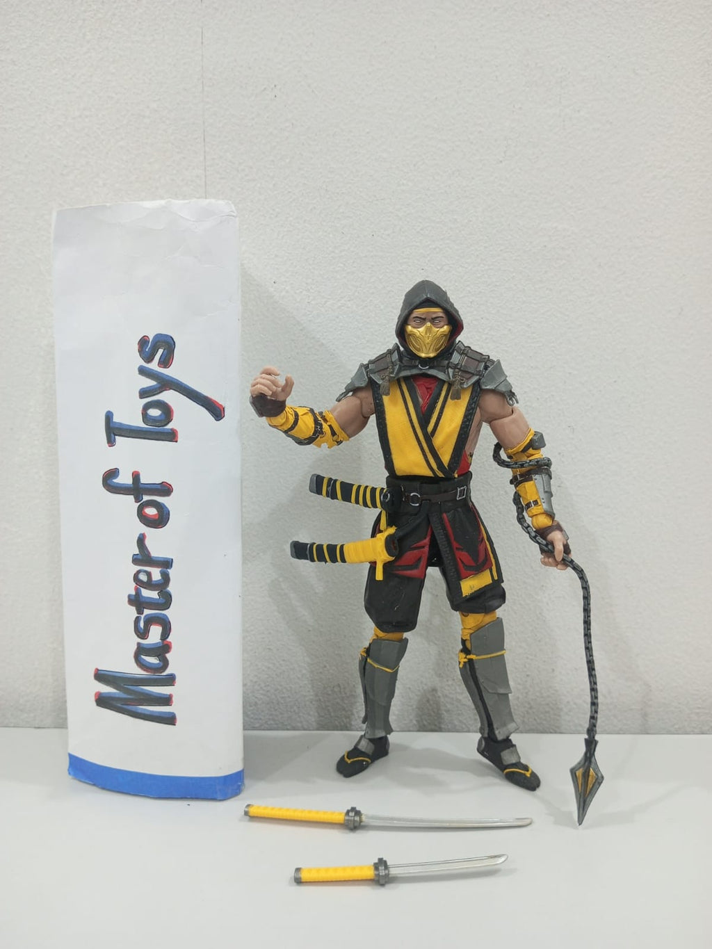 McFarlane Mortal Kombat 11 Scorpion Hanzo Hasashi Only No Box - Ready Stock