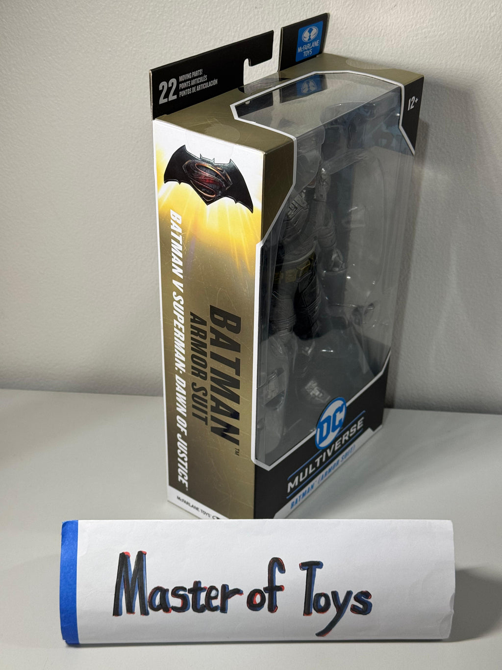 McFarlane DC Multiverse Batman Armor Suit (Batman v Superman: Dawn of Justice) - Ready Stock