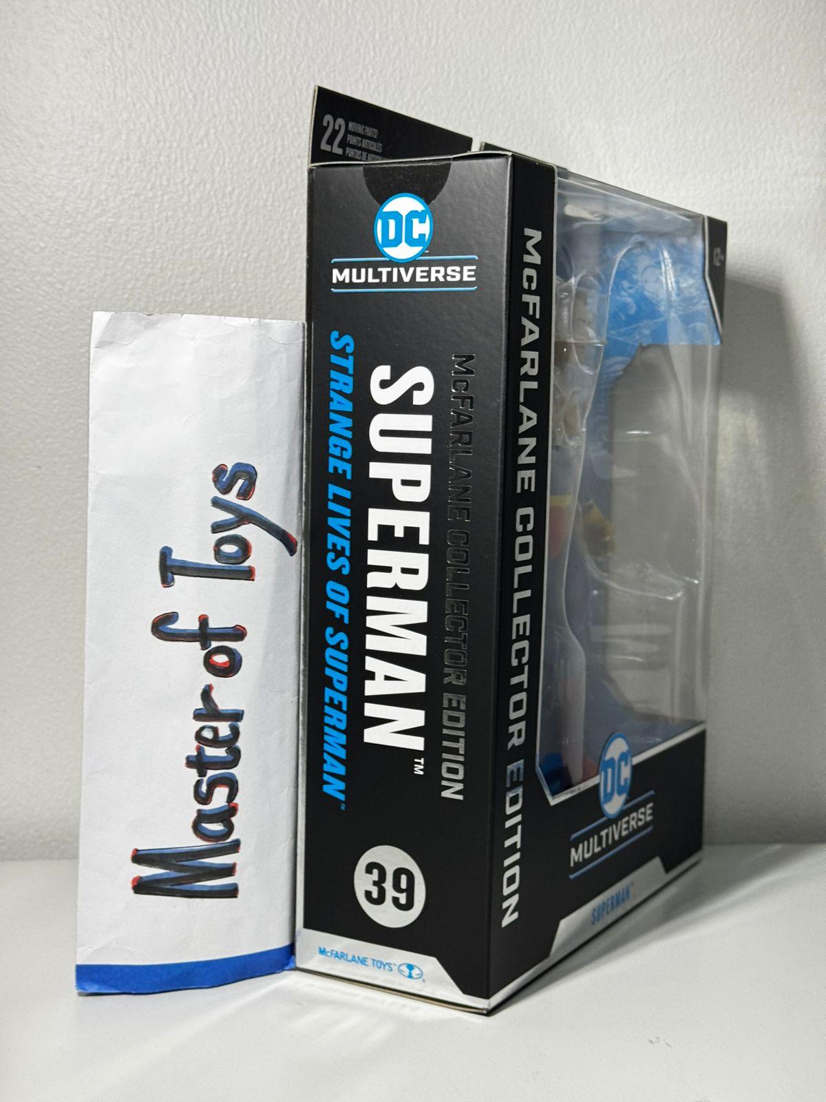 McFarlane Collector Edition DC Multiverse Superman (Strange Lives of Superman) #39 - Ready Stock