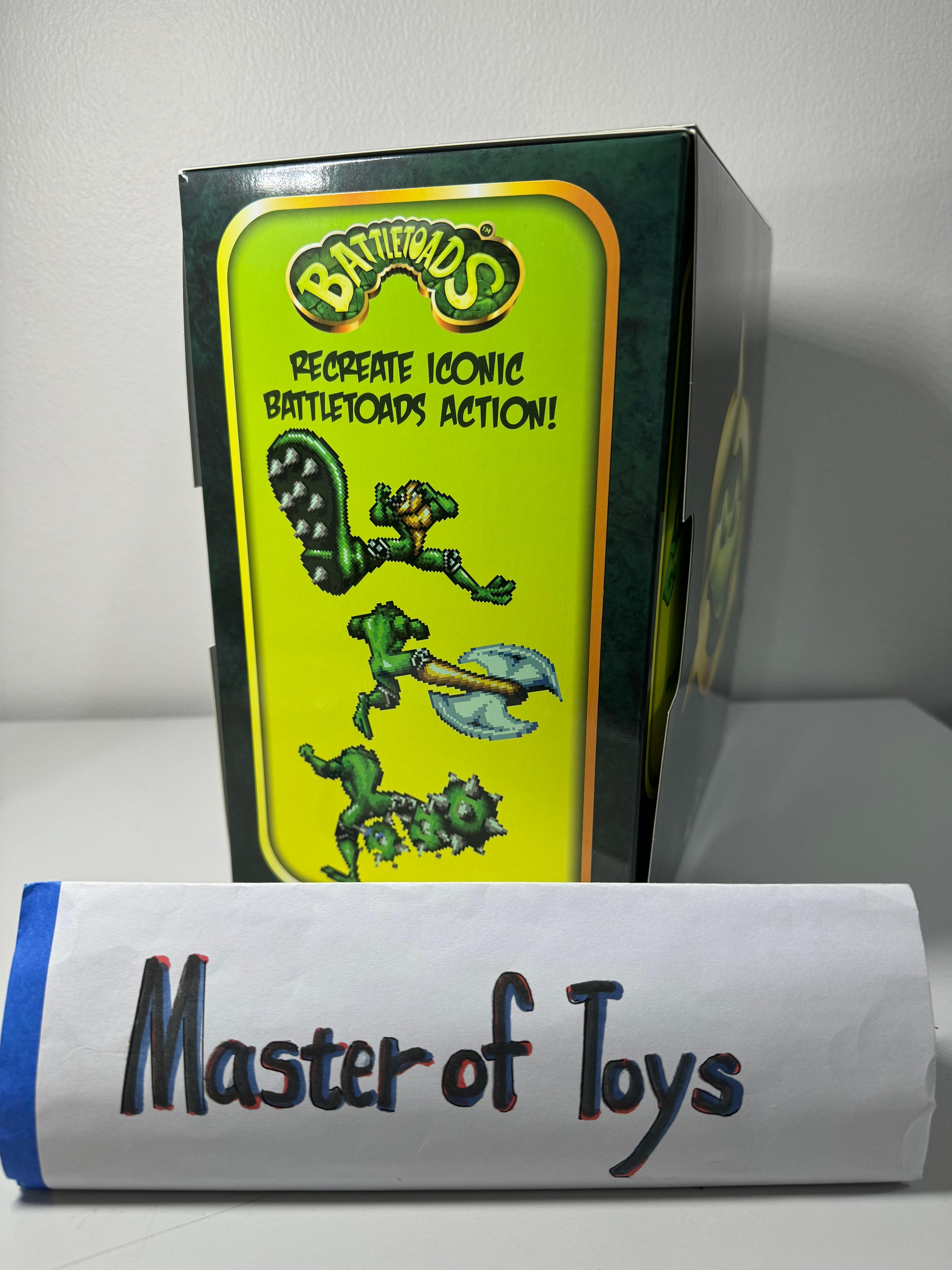 Premium DNA Battletoads Rash Foe-Crunching Accessories Action Figure  - Ready Stock