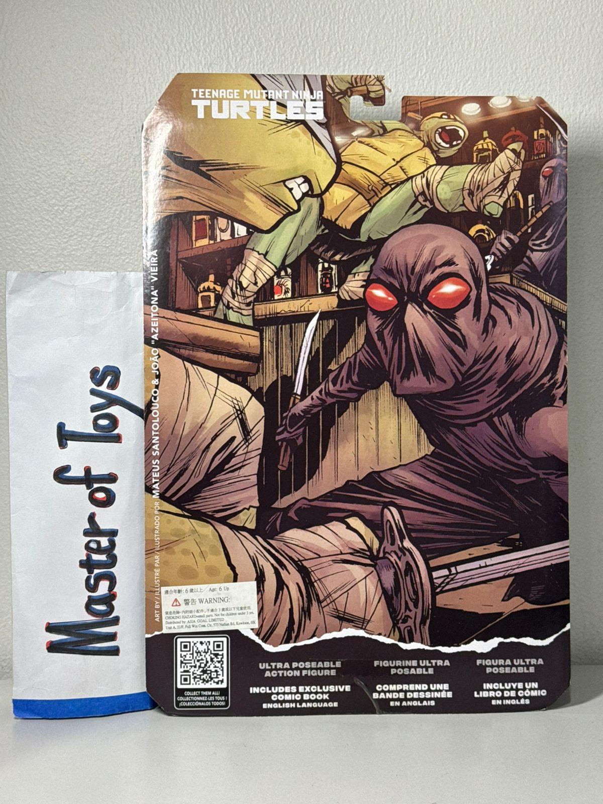 McFarlane Page Punchers Teenage Mutant Ninja Turtles the Secret History of the Foot Clan Foot Soldier - Ready Stock