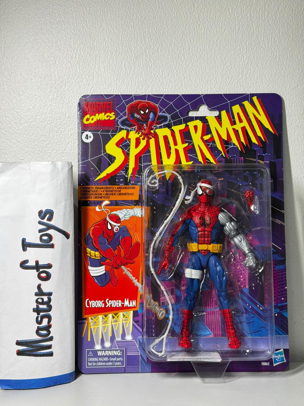 Hasbro Marvel Comics Spider-Man Cyborg Spiderman - Ready Stock
