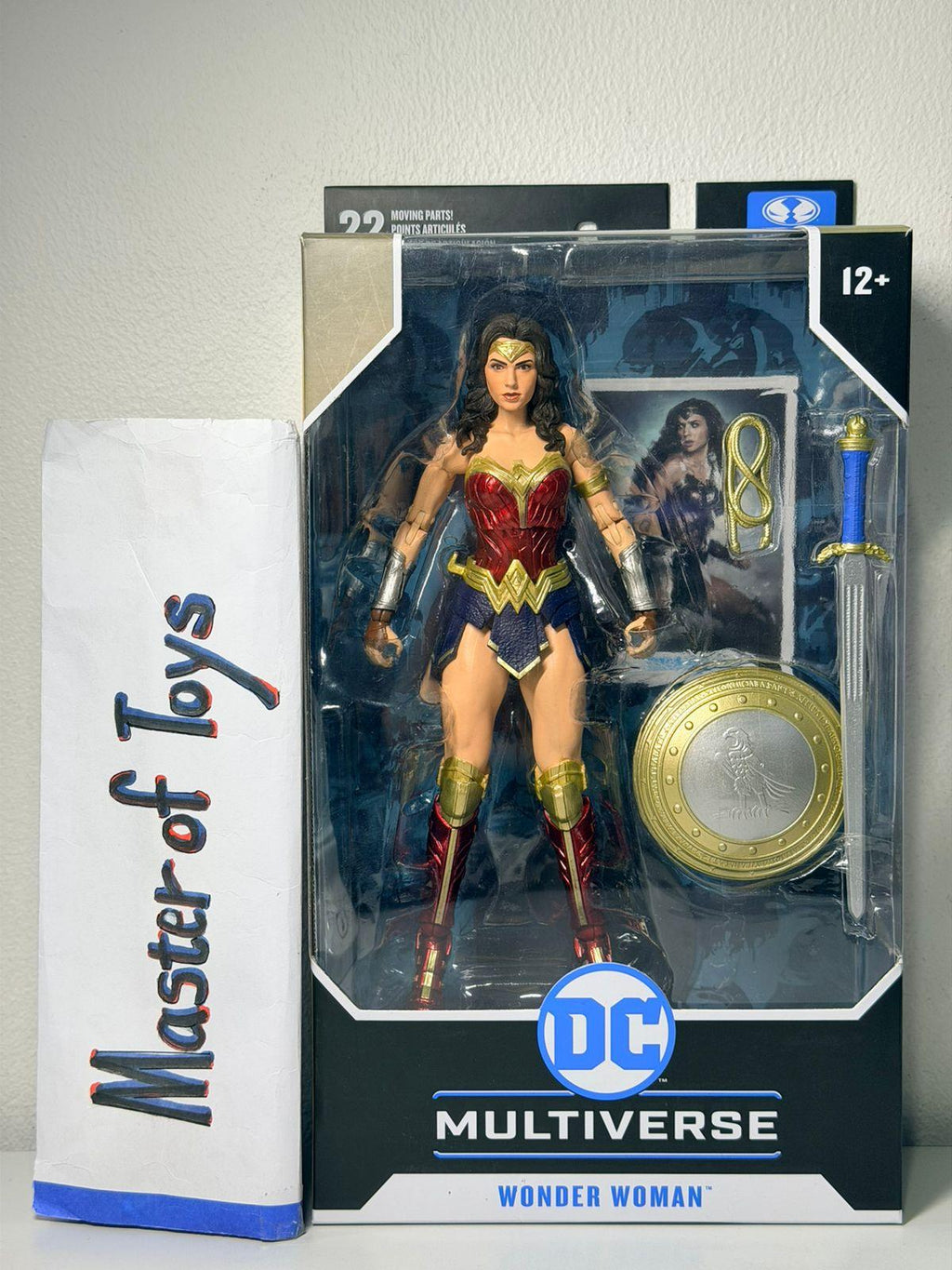 McFarlane DC Multiverse Wonder Woman BVS (Batman V Superman: Dawn of Justice) BEKAS - Ready Stock