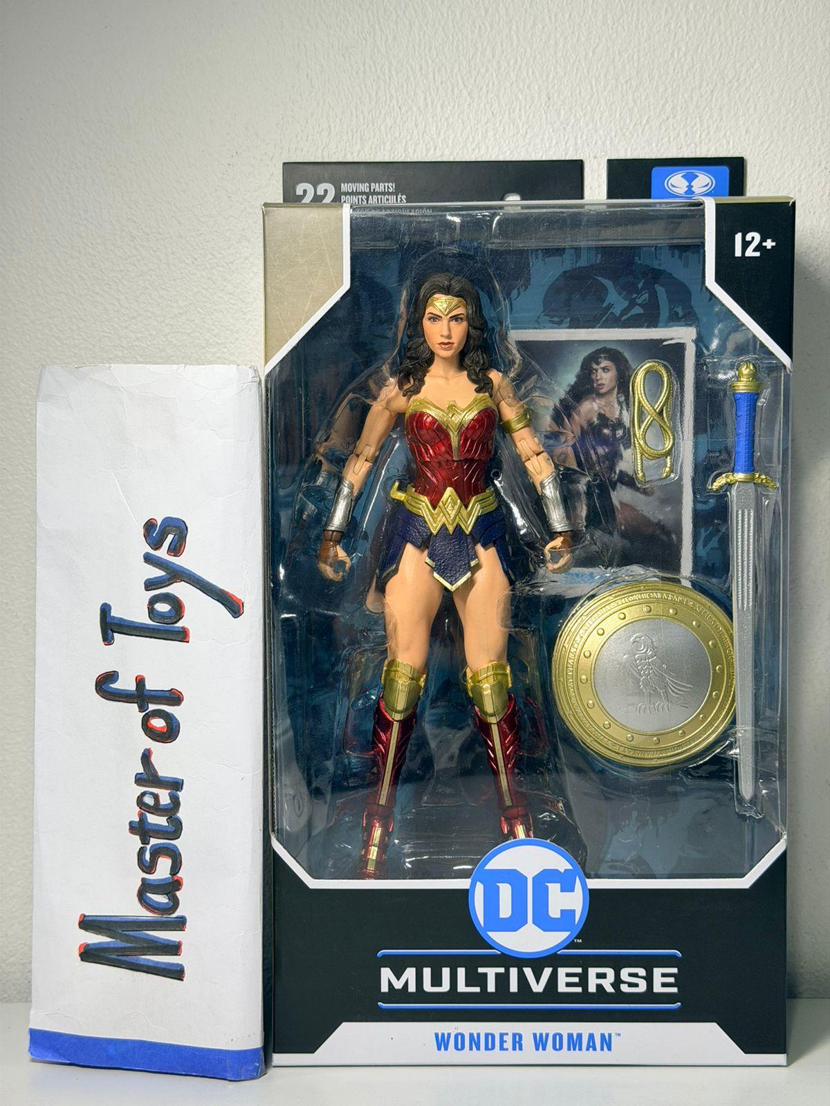 McFarlane DC Multiverse Wonder Woman BVS (Batman V Superman: Dawn of Justice) BEKAS - Ready Stock