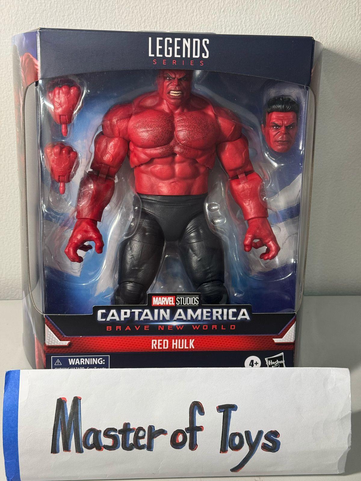 Hasbro Marvel Legends Captain America Brave New World Red Hulk - Ready Stock