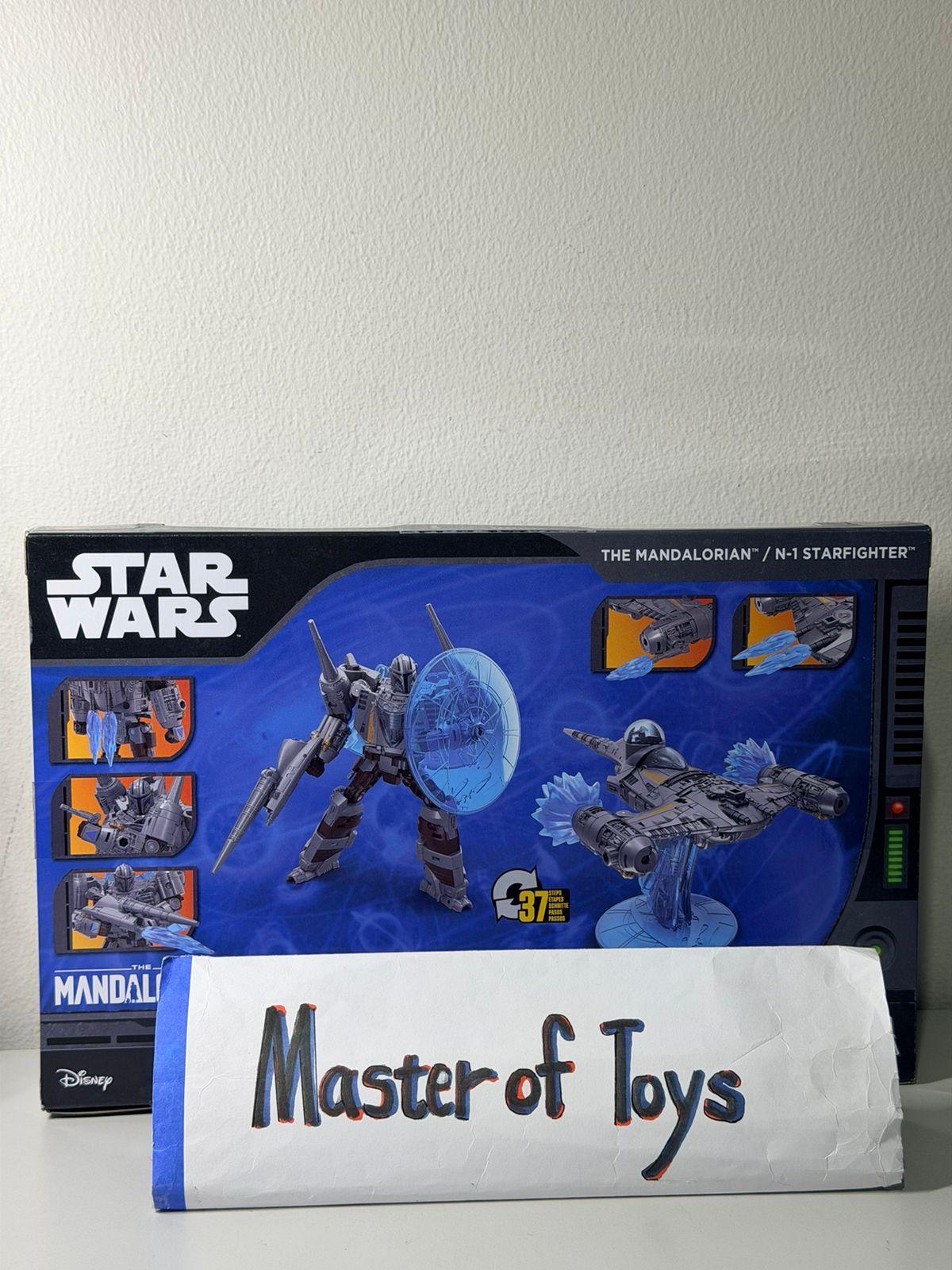 Hasbro Transformers Star wars The Mandalorian / N-1 Starfighter - Ready Stock