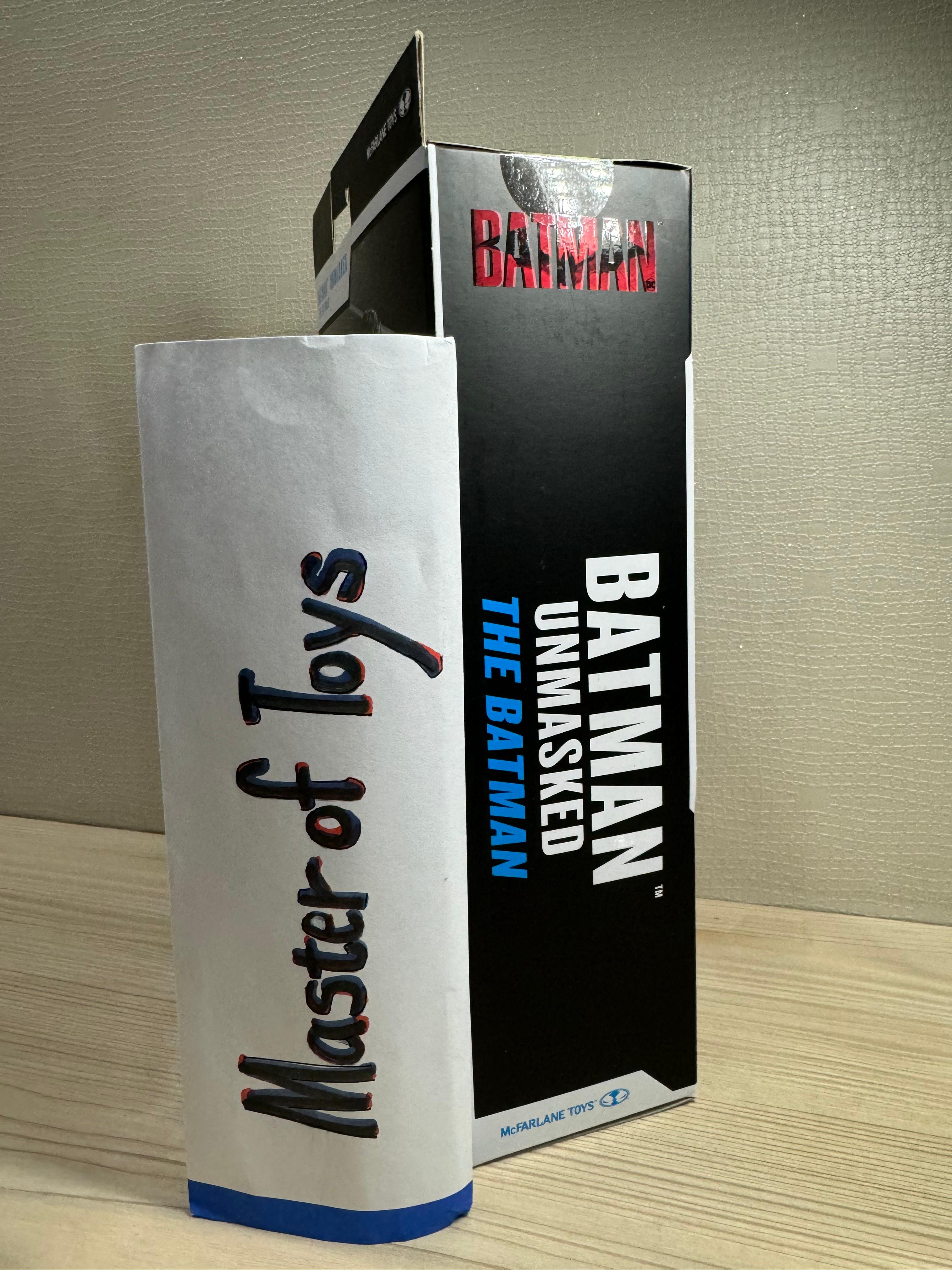 McFarlane DC Multiverse The Batman ( Batman Unmasked ) Robert Pattinson - Ready Stock