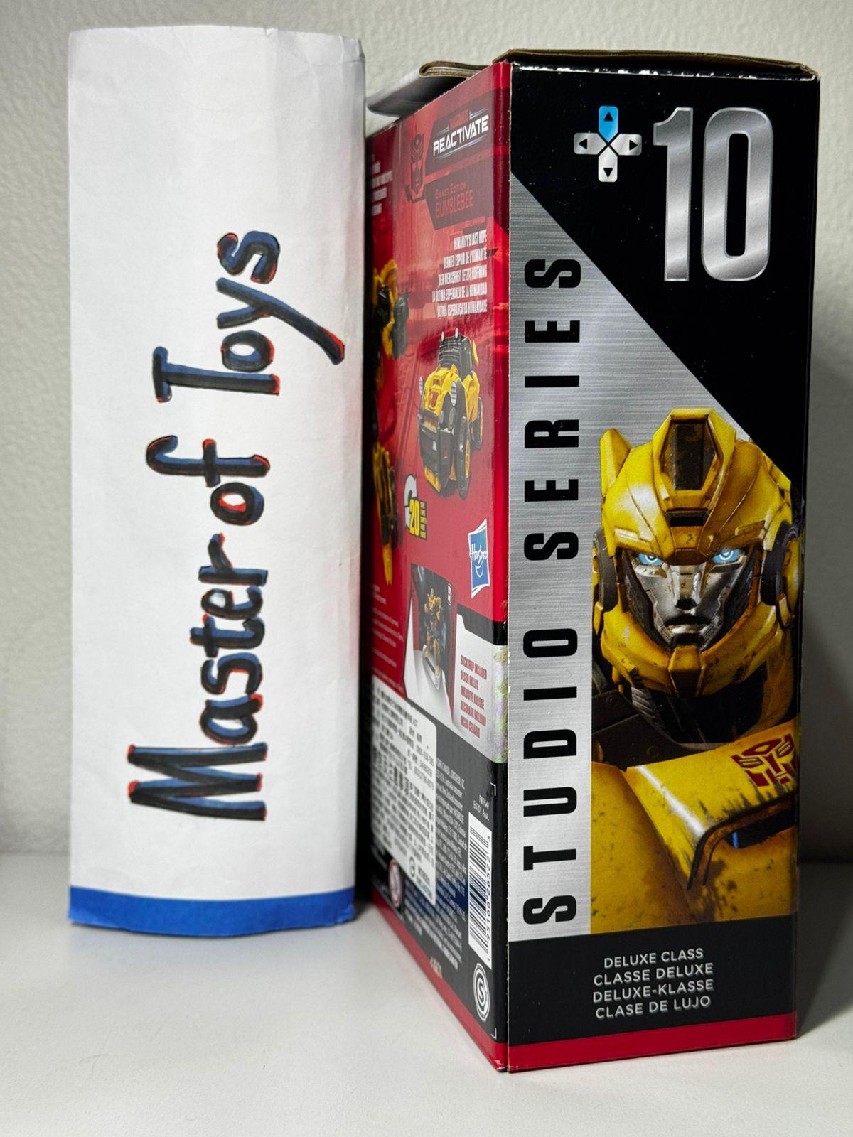 Hasbro Transformers Reactive Studio Series Gamer Edition Bumblebee 10 - Ready Stock