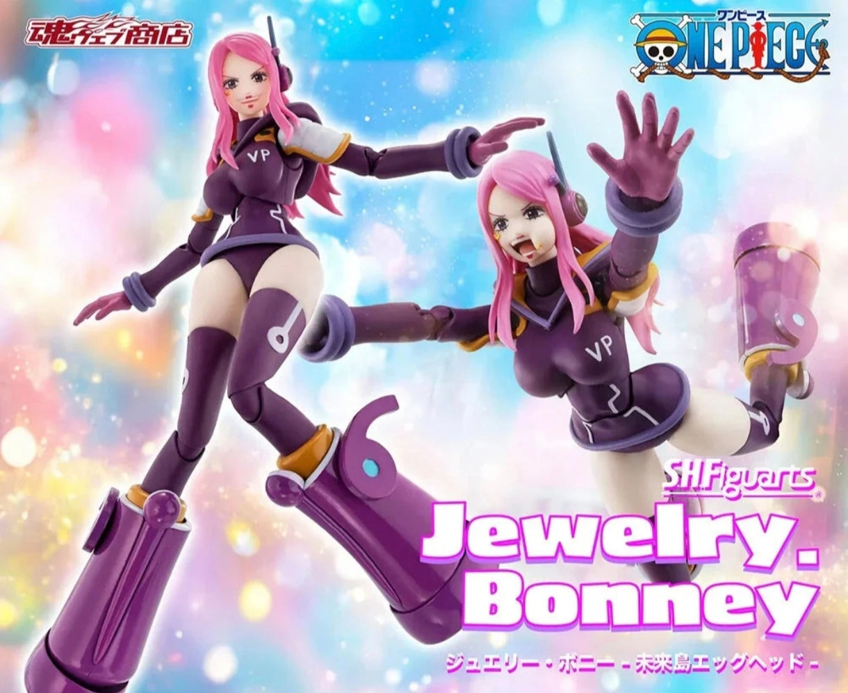 Bandai S.H.Figuarts Jewelry Bonney -Future Island Egghead- Tamashii Nations - Ready Stock